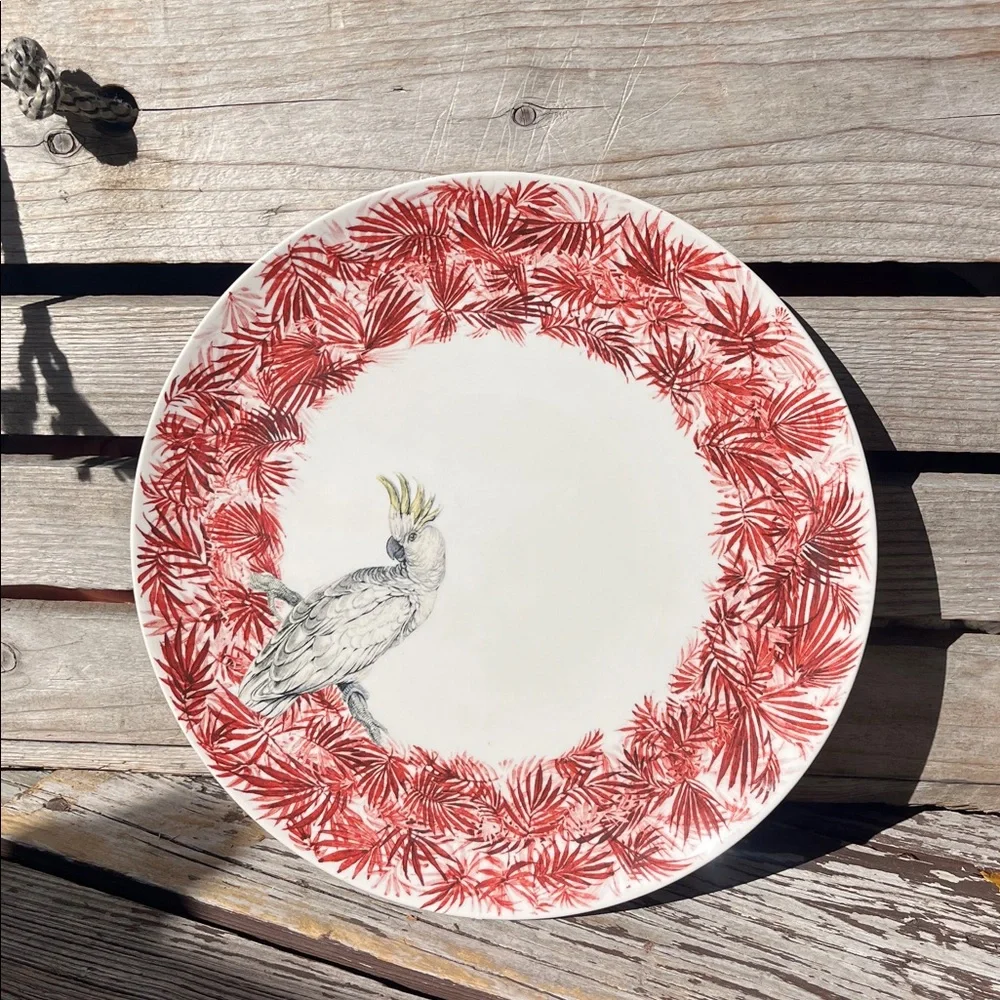 Laboratorio Paravicini “Jungle” 23cm Plates – Set of 4 Handcrafted - Picture 10 of 17